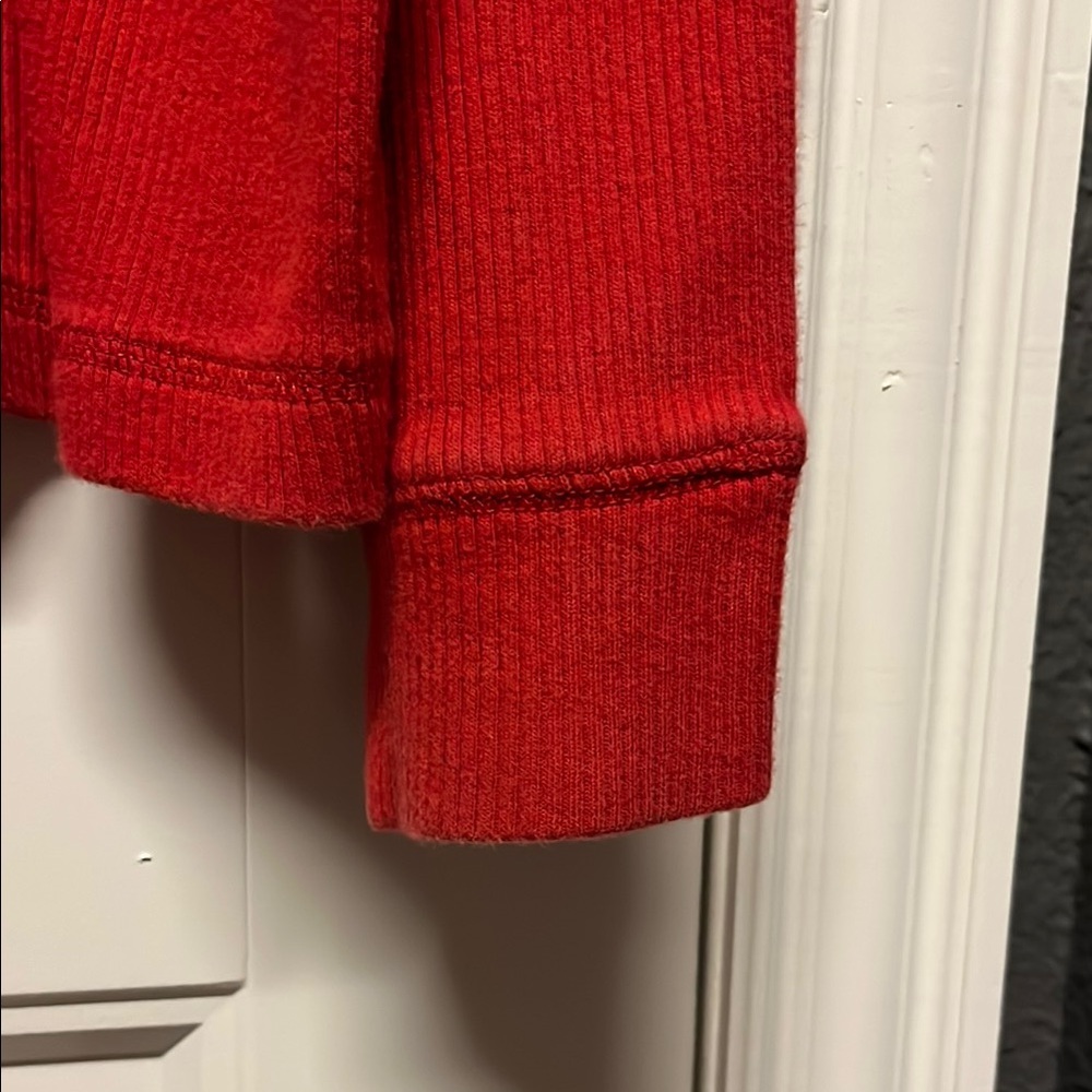 Tommy Hilfiger Red Long Sleeve Tee - Picture 6 of 7